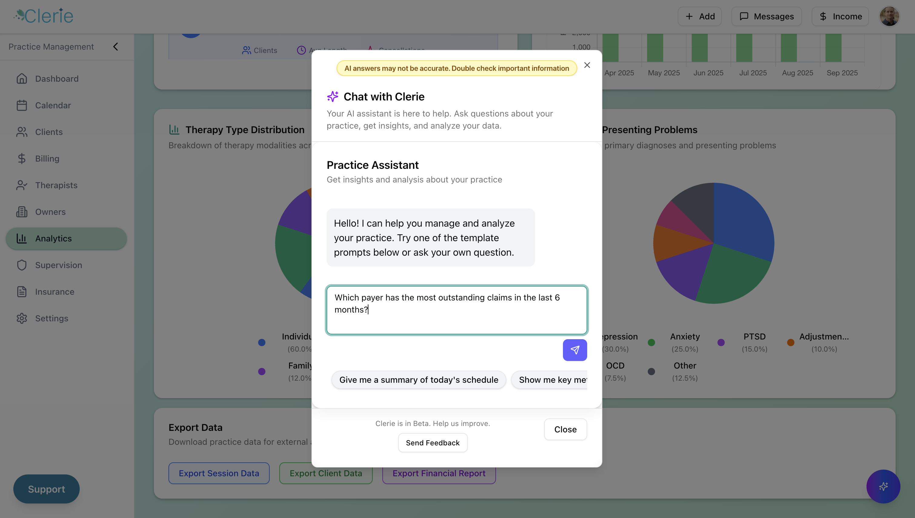 Practice Analytics Preview 2
